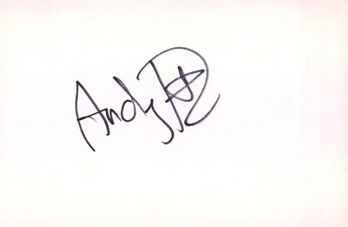 Andy Dick autograph