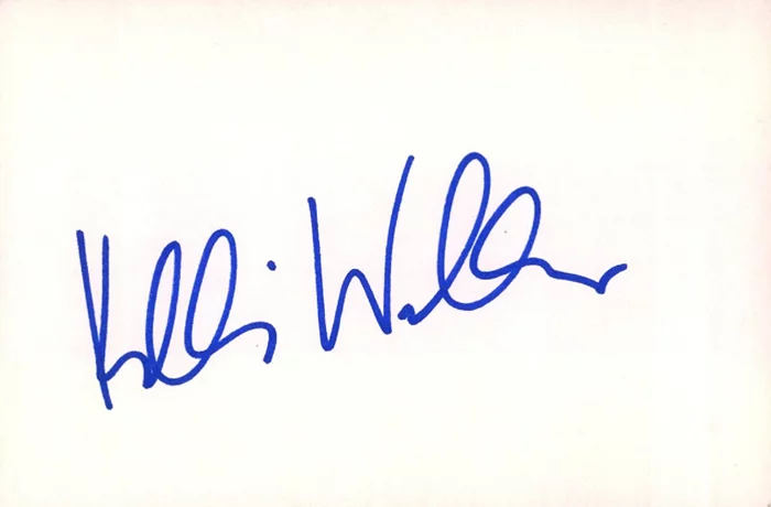 Kelli Williams autograph
