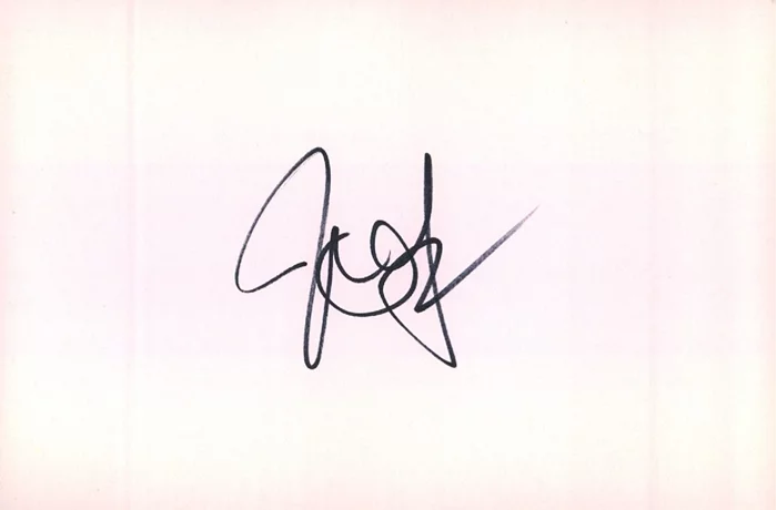 Jonathan Groff autograph