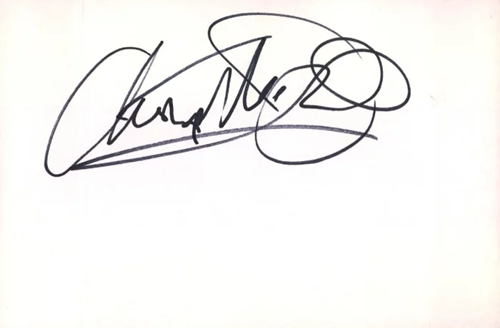 Christopher McDonald autograph