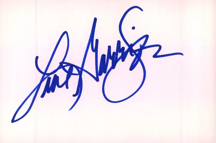 Lane Garrison autograph
