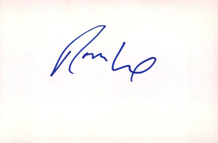 Robert Wuhl autograph