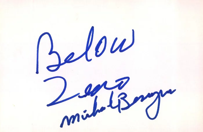 Michael Berryman autograph