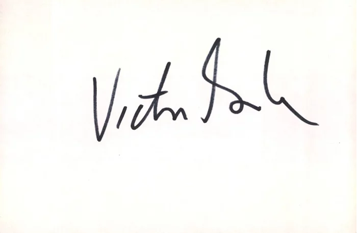 Victor Garber autograph