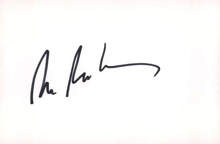 Alan Menken autograph