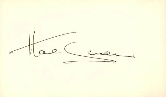 Hal Linden autograph