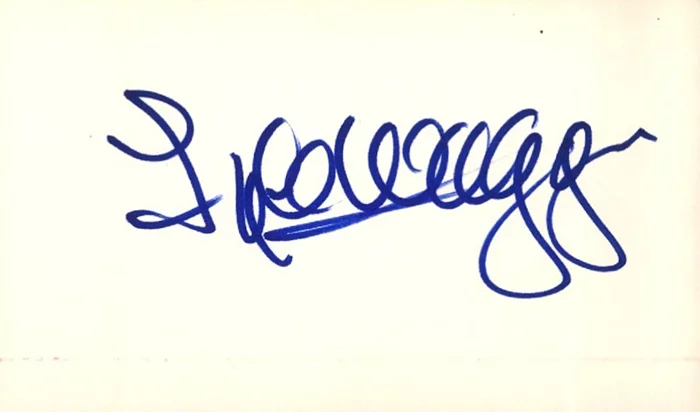 Lyle Waggoner autograph