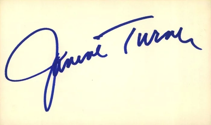 Janine Turner autograph