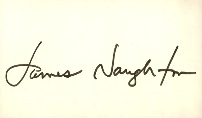 James Naughton autograph
