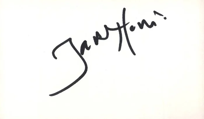 Jared Harris autograph