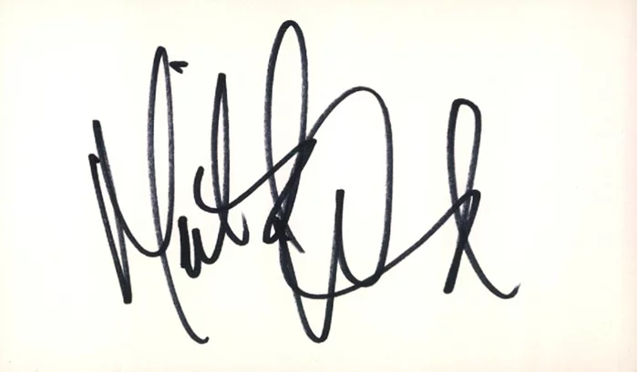 Maitland Ward autograph