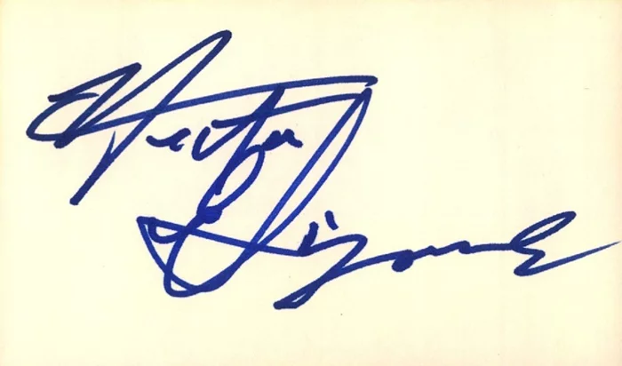 Hector Elizondo autograph