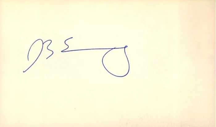 D.B. Sweeney autograph