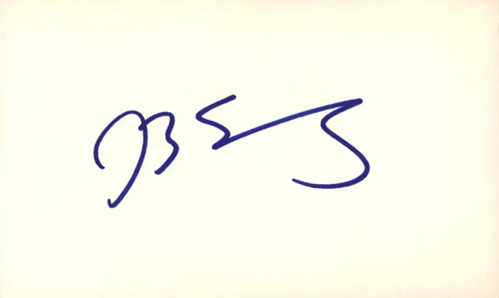 D.B. Sweeney autograph