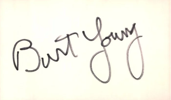 Burt Young autograph