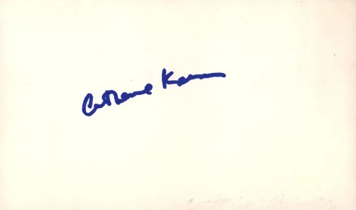 Catherine Keener autograph