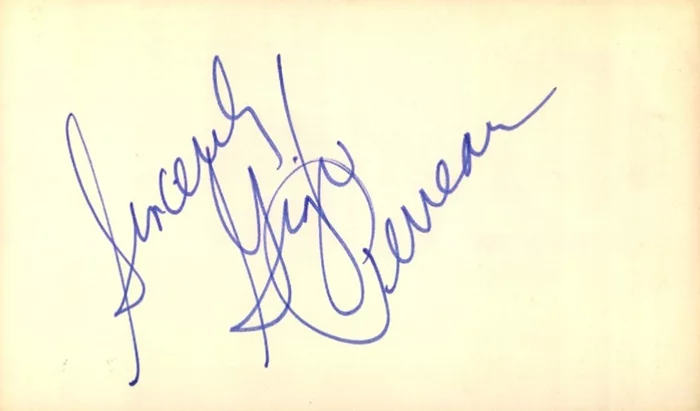 Gigi Perreau autograph