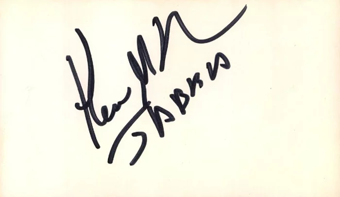 Kevin Michael Richardson autograph