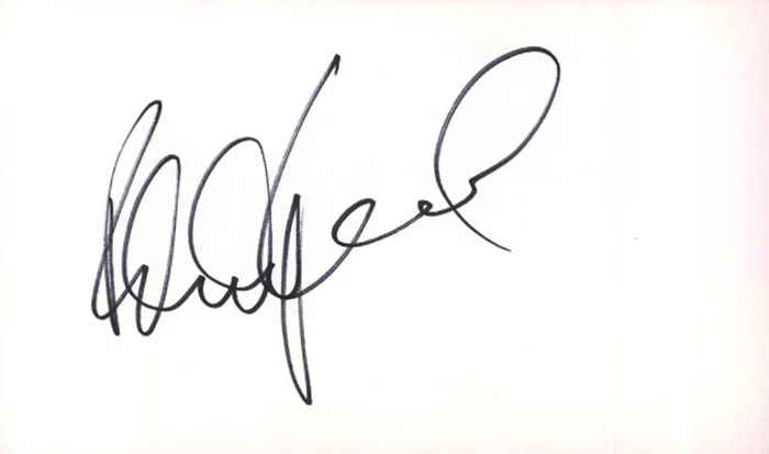 Felicity Kendal autograph