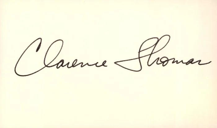 Clarence Thomas autograph