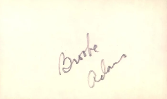 Brooke Adams autograph