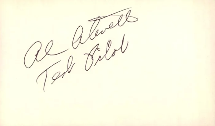 Al Atwell autograph