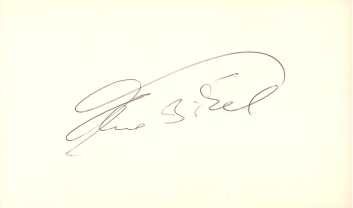 Theodore Bikel autograph