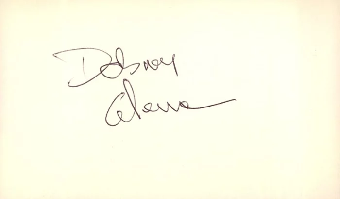 Dabney Coleman autograph