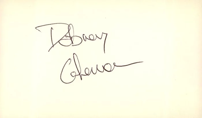 Dabney Coleman autograph