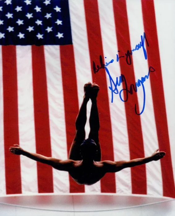 Greg Louganis autograph