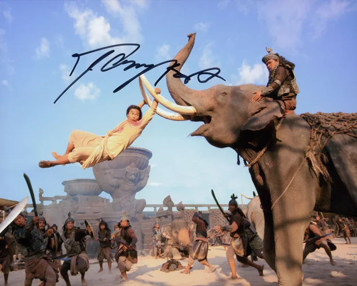 Tony Jaa autograph