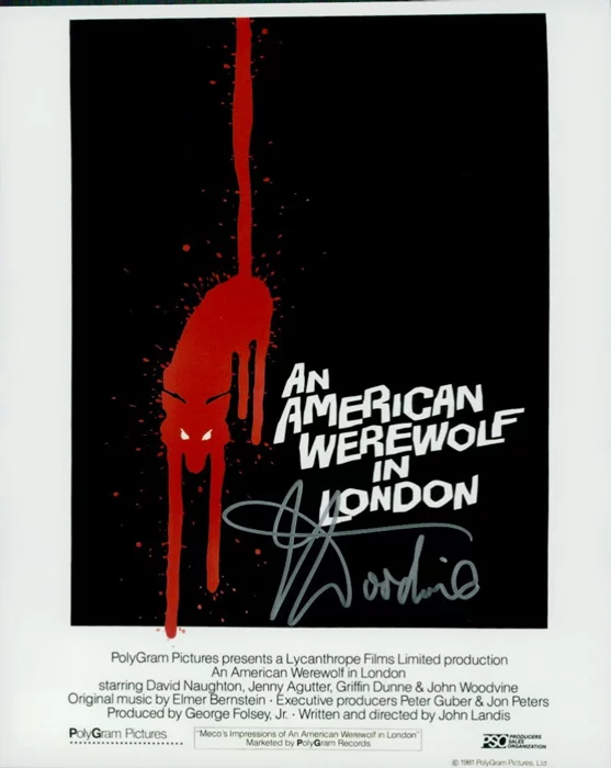John Woodvine autograph