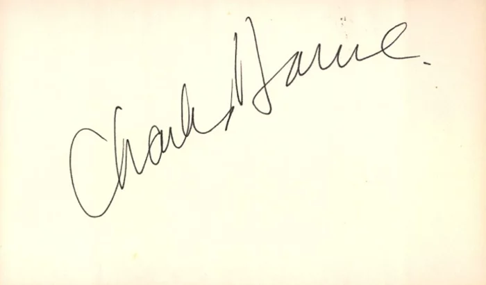 Charles Dance autograph
