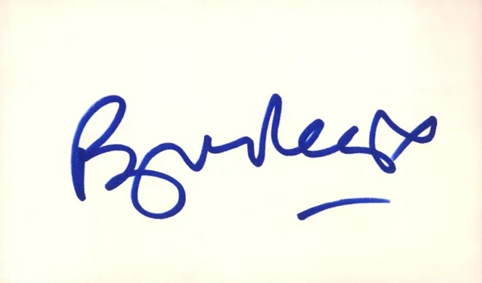 Roger Rees autograph