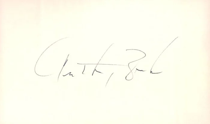 Anthony Zerbe autograph