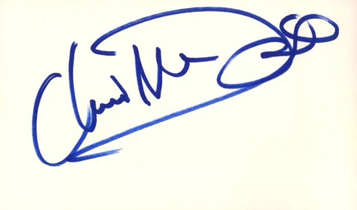 Christopher McDonald autograph