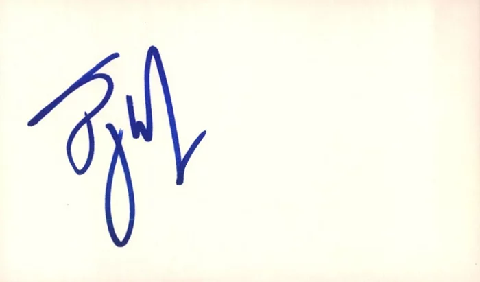 Tracy Morgan autograph