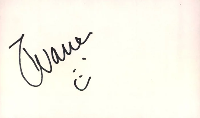 Ivana Bozilovic autograph