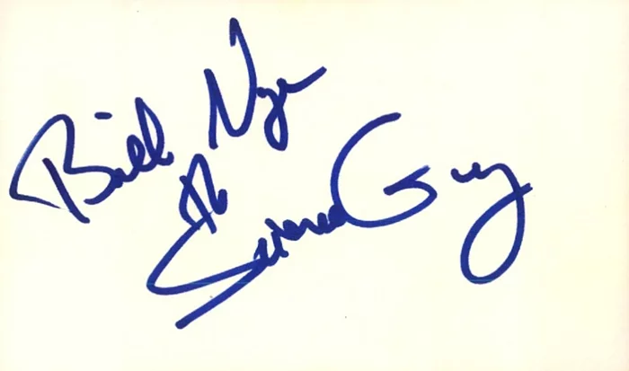 Bill Nye autograph