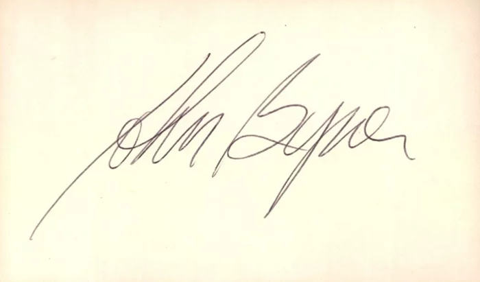 John Byner autograph