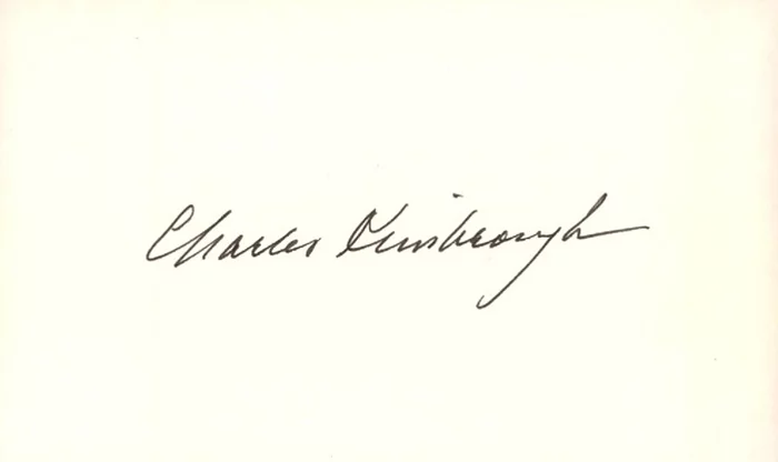 Charles Kimbrough autograph