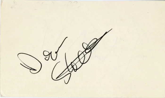 Dean Stockwell autograph