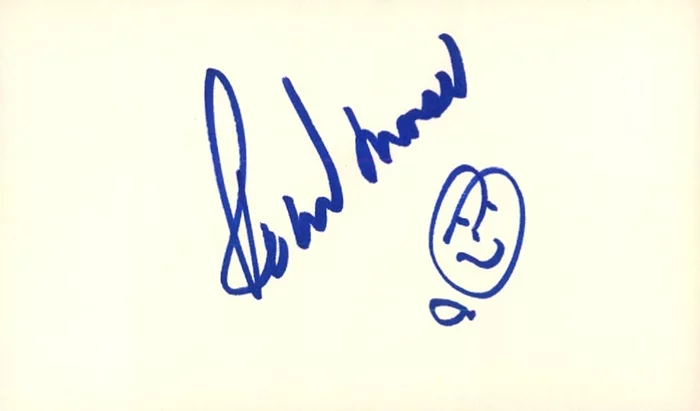 Robert Morse autograph