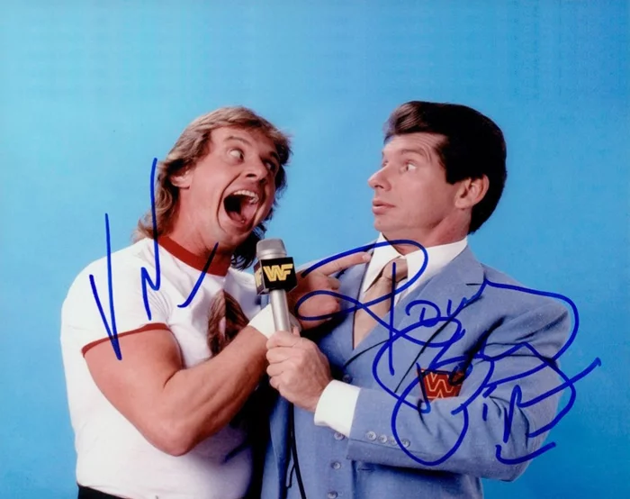 Rowdy Roddy Piper autograph