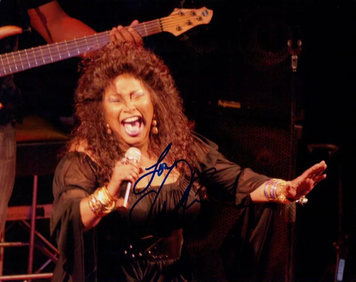 Chaka Khan autograph