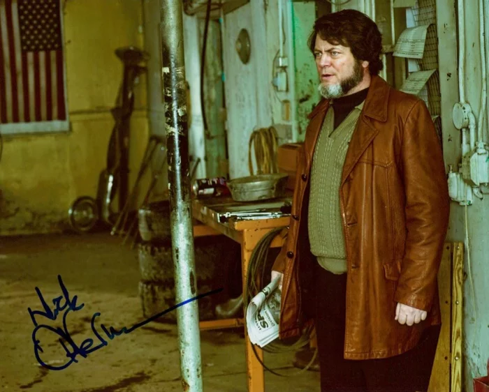 Nick Offerman autograph