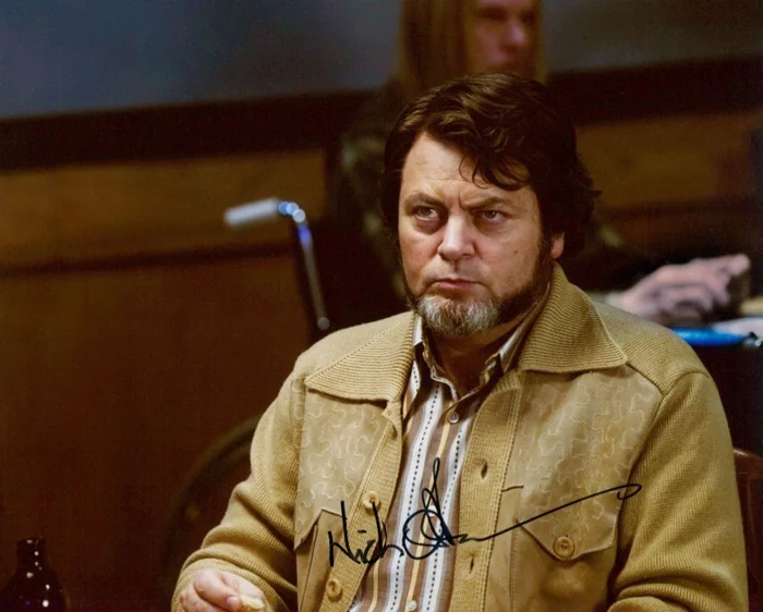 Nick Offerman autograph