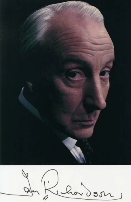 Ian Richardson autograph
