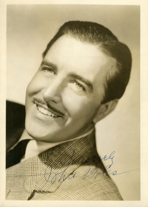 John Boles autograph