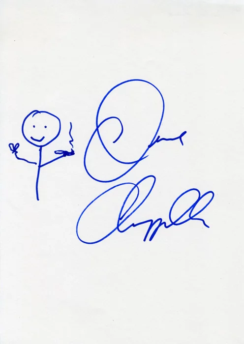 Dave Chappelle autograph